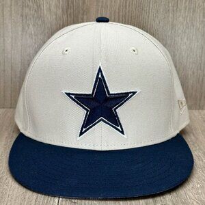 New Era Cap Sz 7 3/8 NFL Dallas Cowboys Super Bowl Champions 59 FIFTY White Navy